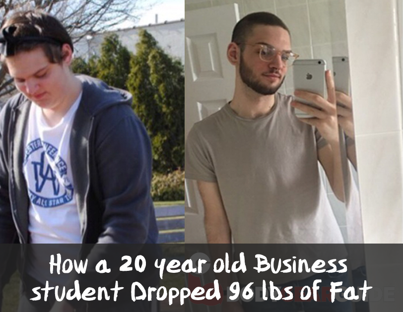 How This 20 Years Old Business Student Dropped 96 lbs of Fat